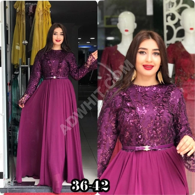 فستان سهرة نسائي 