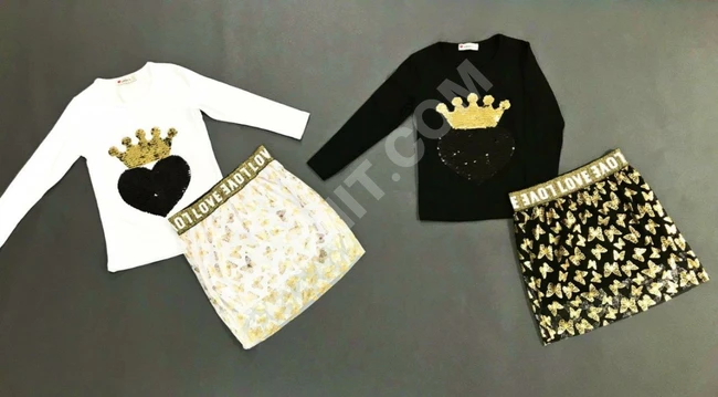 طقم بناتي كيوت