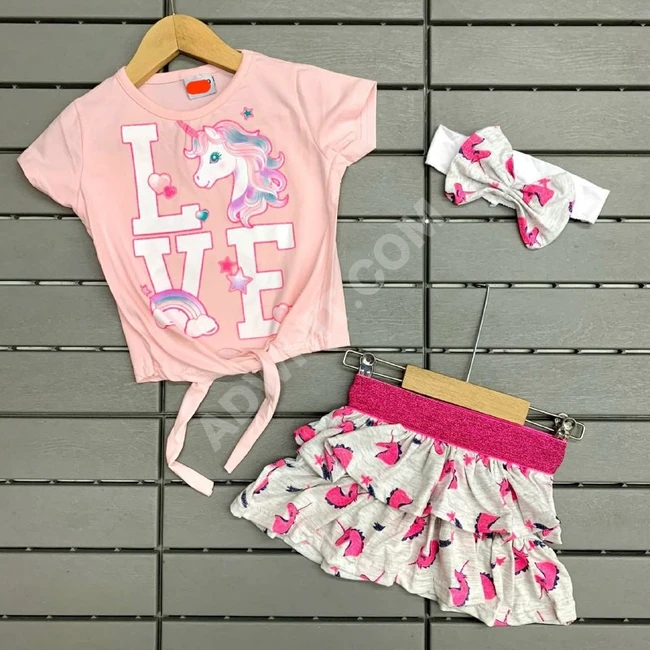 طقم بناتي مميز