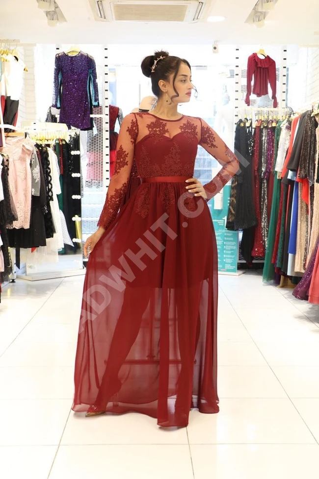 فستان سهرة نسائي 