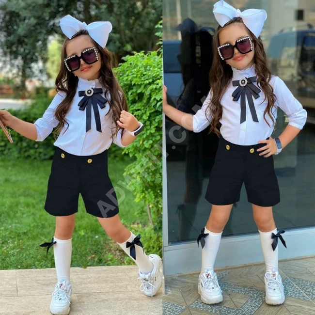 طقم بناتي ثلاث قطع