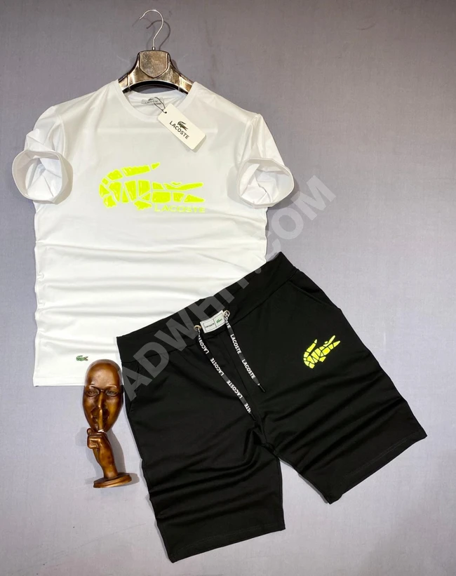 طقم تيشرت وشورت رجالي