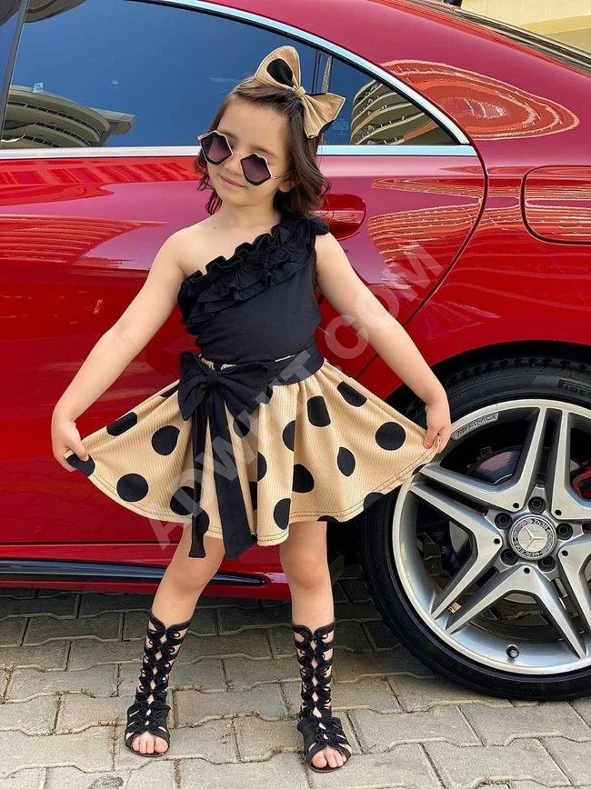 طقم اربع قطع بناتي