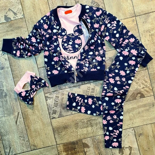 طقم اربع قطع بناتي