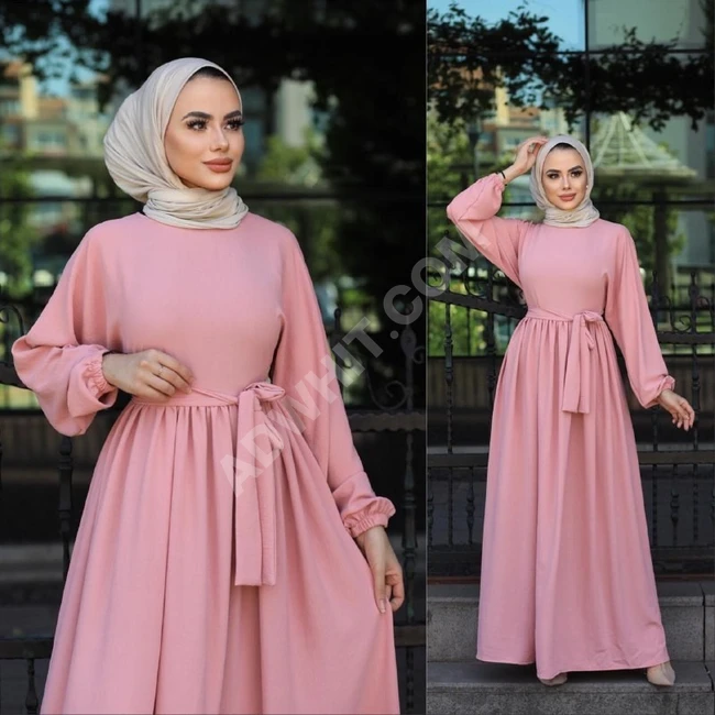 فستان طويل للمحجبات