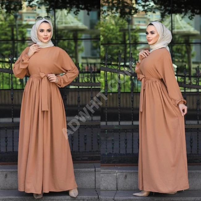 فستان طويل للمحجبات