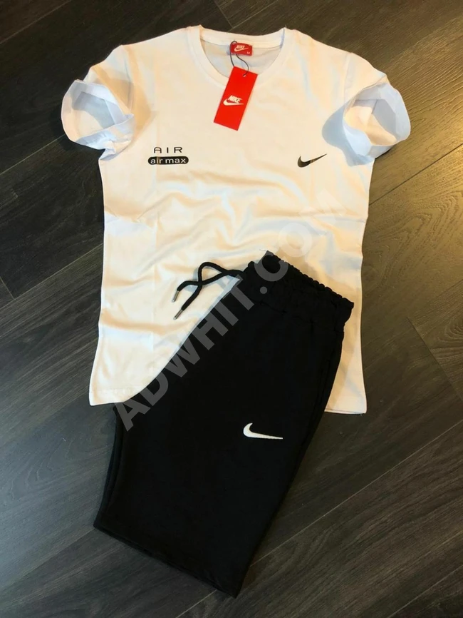 طقم تيشرت وشورت رجالي