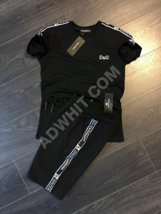 طقم تيشرت وشورت رجالي