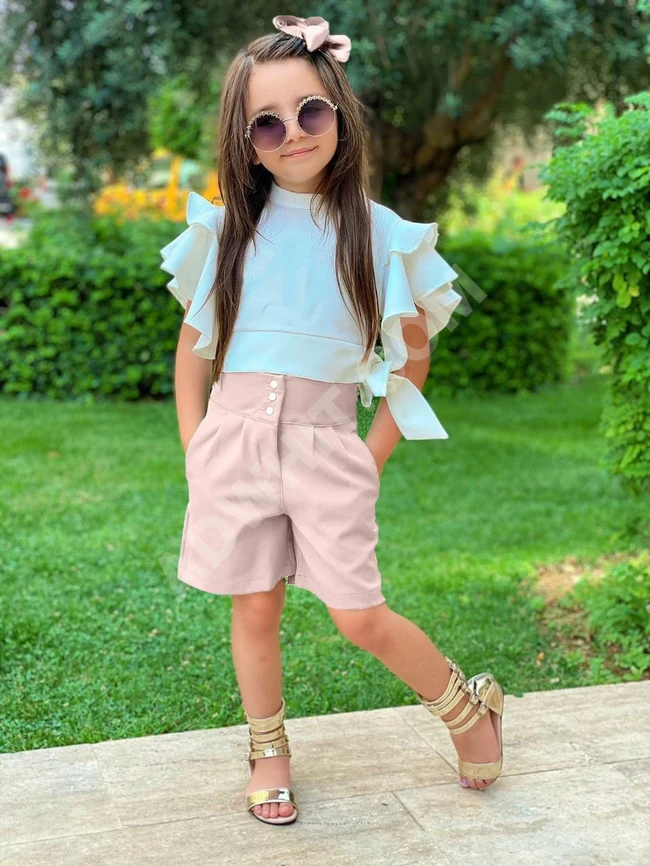 طقم بناتي انيق