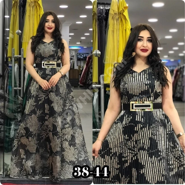 فستان سهرة نسائي طويل