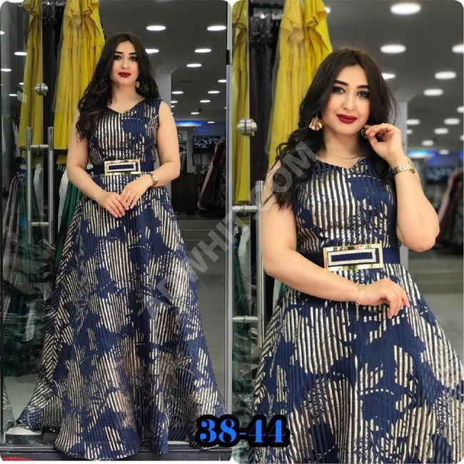 فستان سهرة نسائي طويل