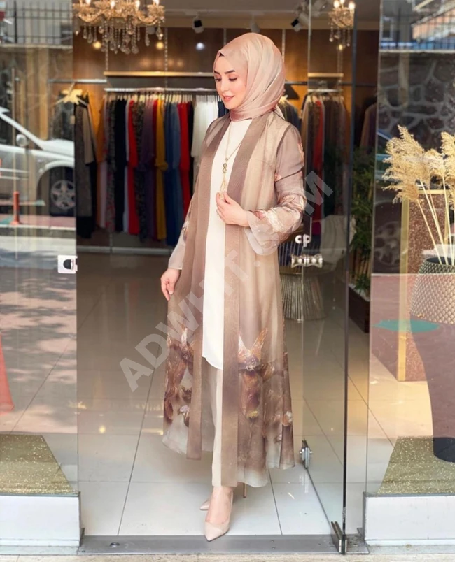 طقم ثلاث قطع للمحجبات