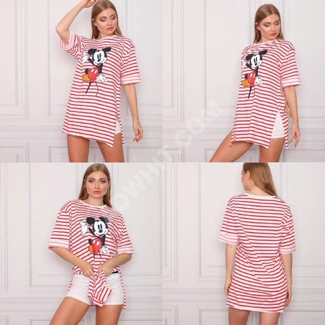 تيشرت نسائي ميكي ماوس 