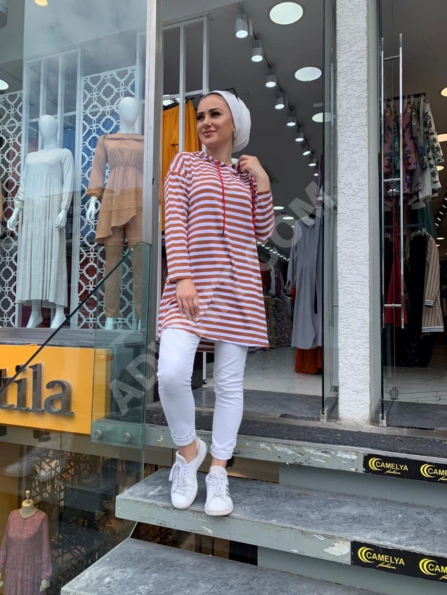 بلوز سبور طويل للمحجبات