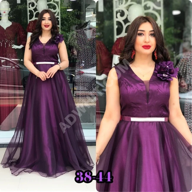 فستان سهرة طويل 