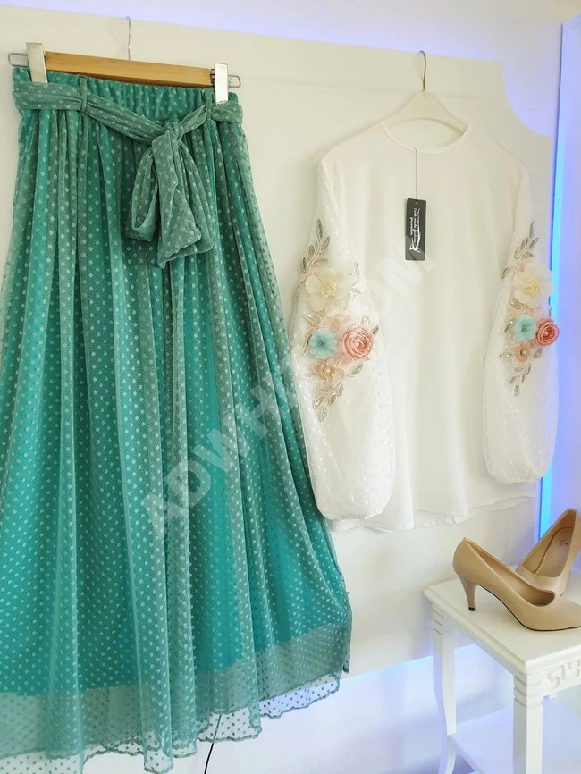 طقم نسائي مناسب للمحجبات