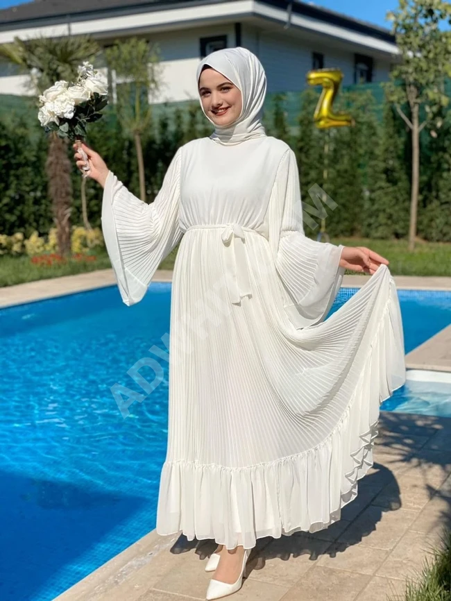 فستان نسائي مناسب للمحجبات