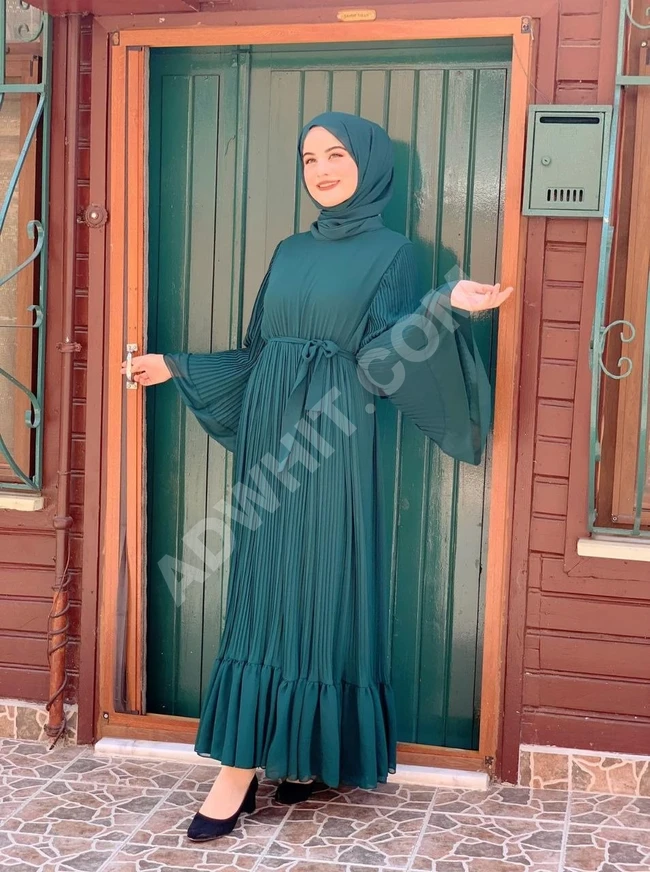 فستان نسائي مناسب للمحجبات