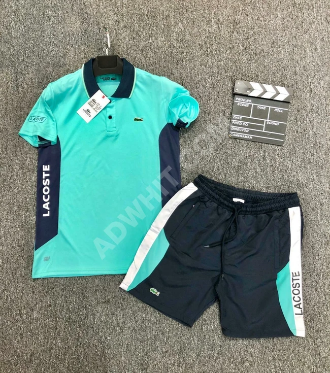 طقم تيشرت وشورت رجالي