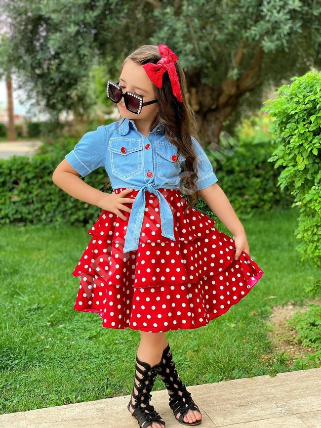 طقم قطعتين بناتي