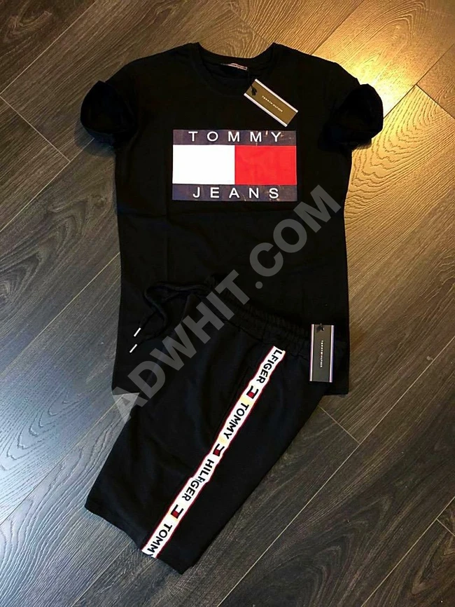 طقم تيشرت وشورت رجالي