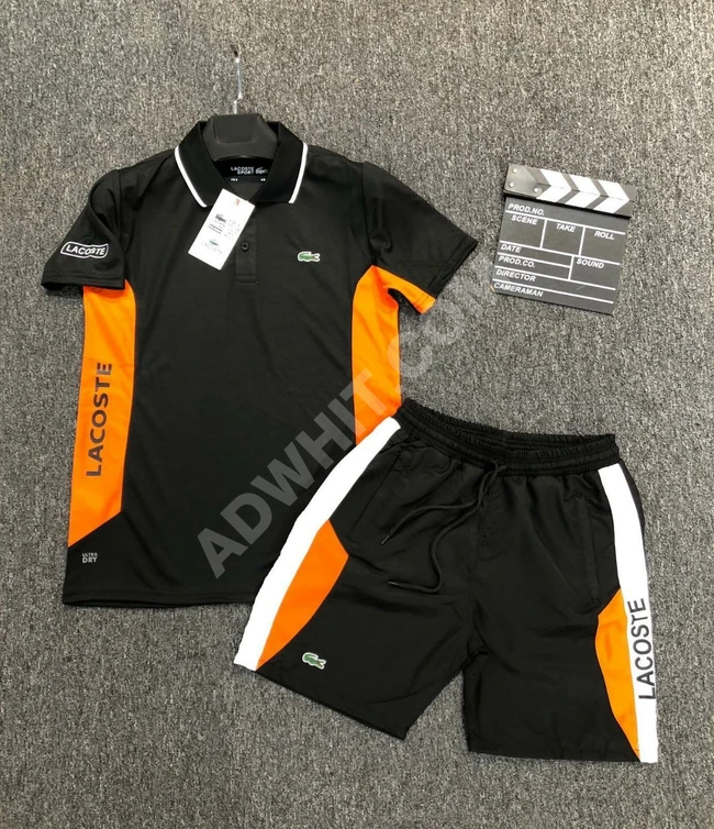 طقم تيشرت وشورت رجالي