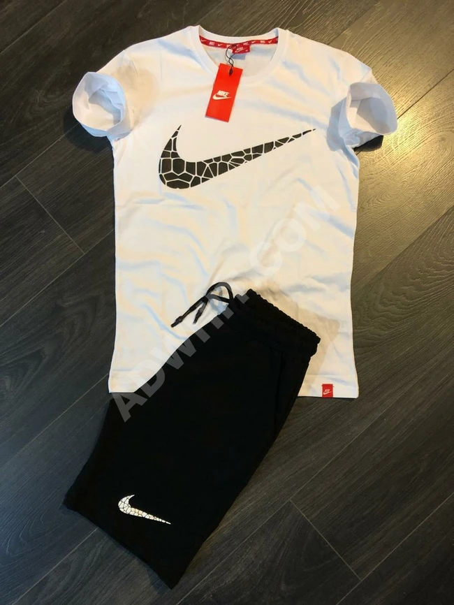 طقم تيشرت وشورت رجالي