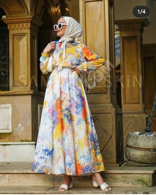 فستان نسائي للمحجبات