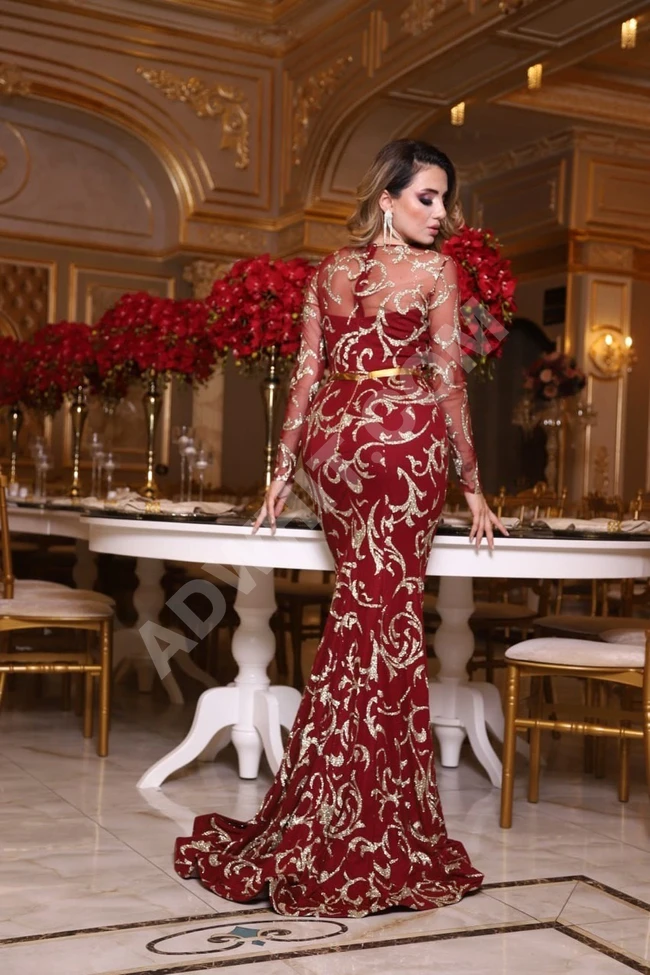 فستان سهرة راقي جدا