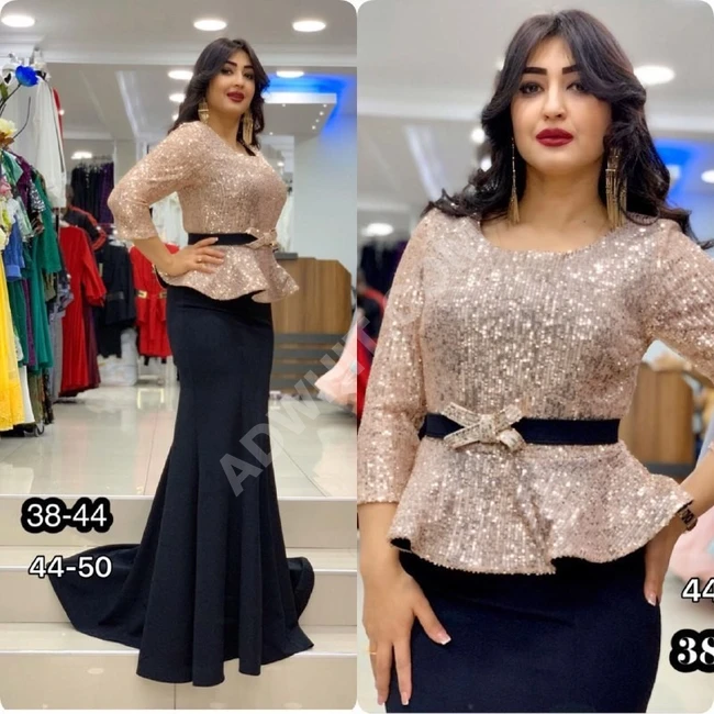 فستان سهرة نسائي انيق