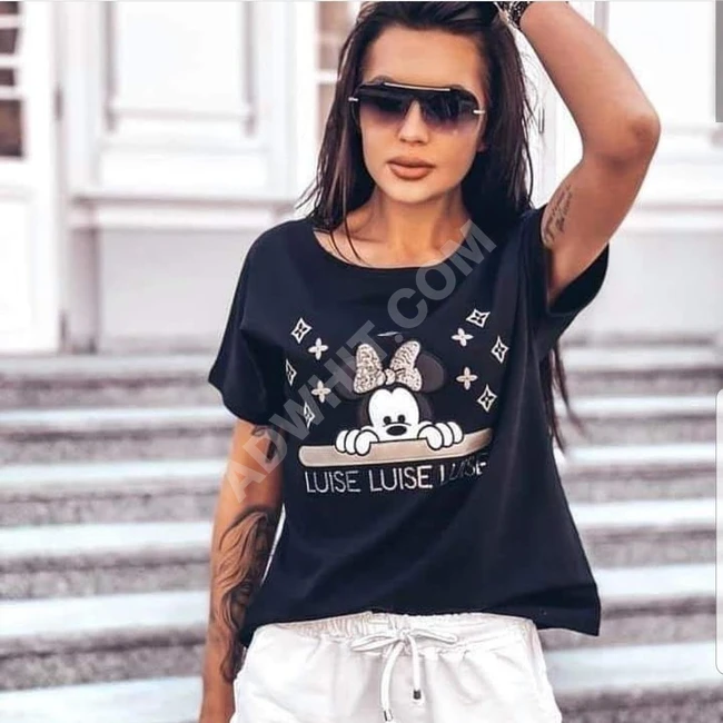 تيشرت نسائية كاجوال 