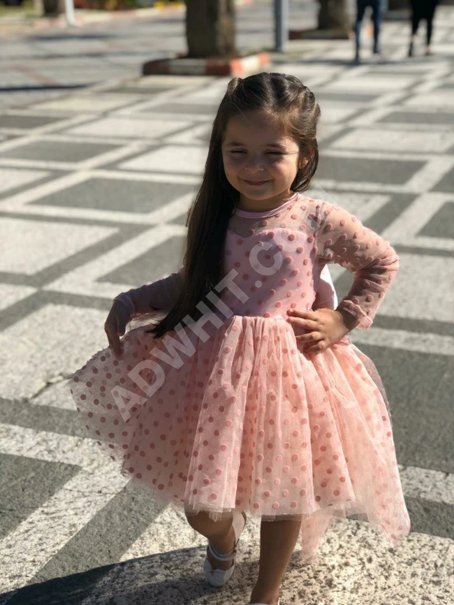 فستان بناتي انيق 