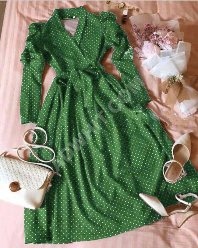 فستان نسائي مناسب للمحجبات