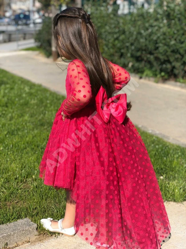 فستان بناتي انيق 