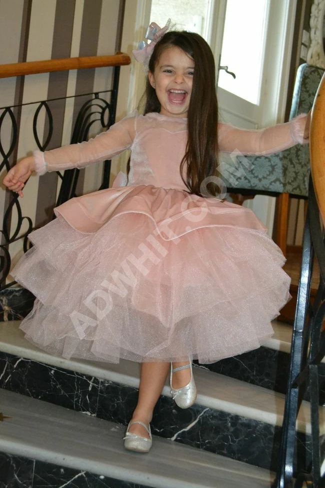 فستان بناتي انيق جدا