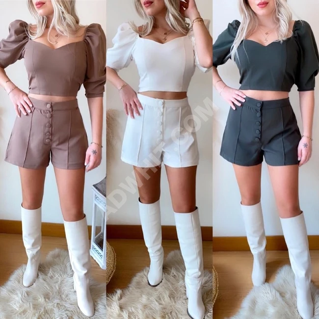 طقم نسائي كاجوال