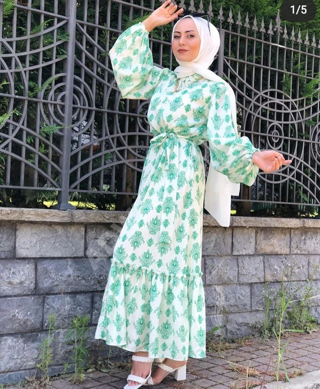 فستان نسائي للمحجبات