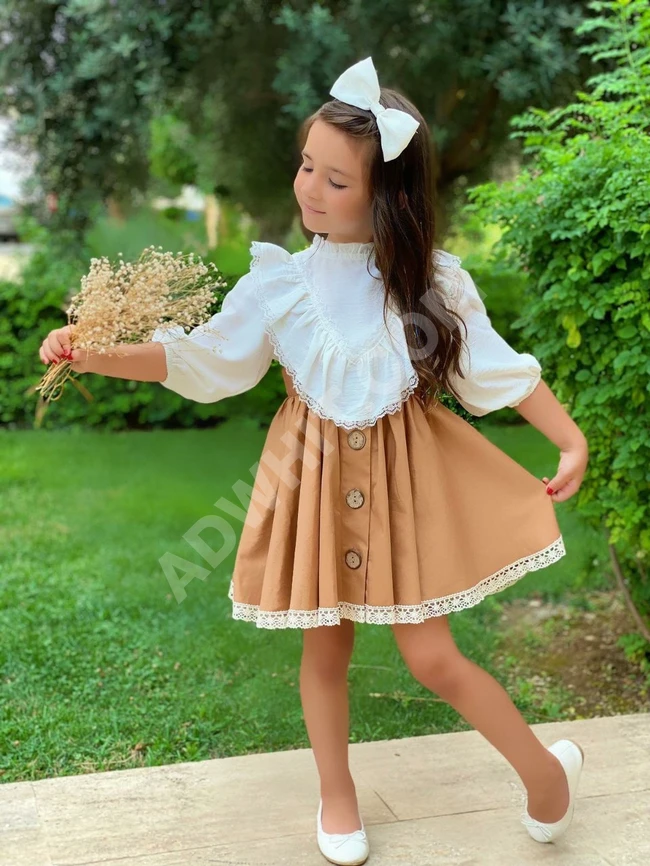 طقم ثلاث قطع بناتي