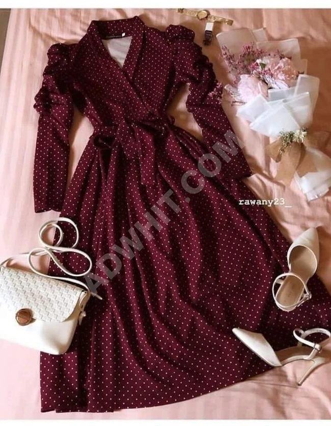 فستان نسائي مناسب للمحجبات