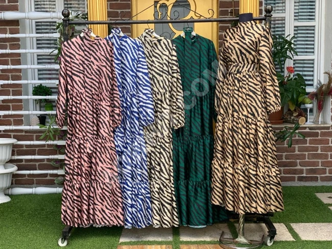 فستان نسائي انيق للمحجبات