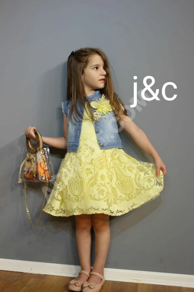 طقم مع شنطة بناتي