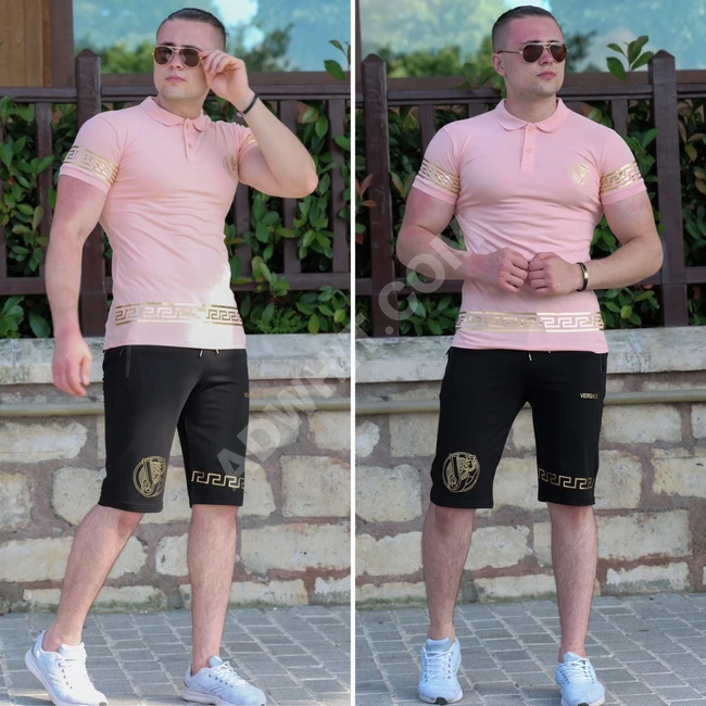 طقم شورت رجالي