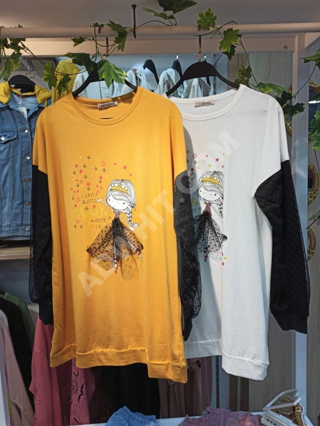 بلوز نسائي مناسب للمحجبات