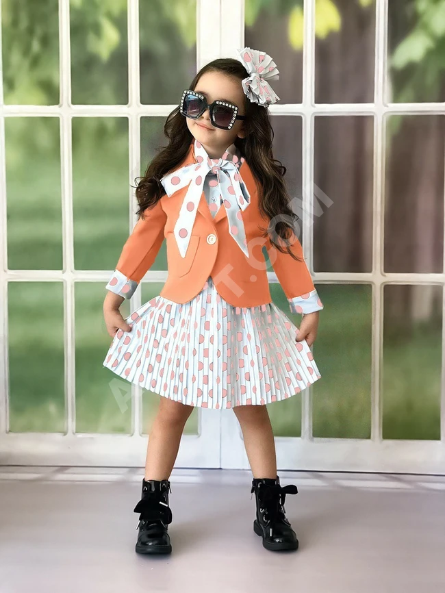 طقم اربع قطع بناتي