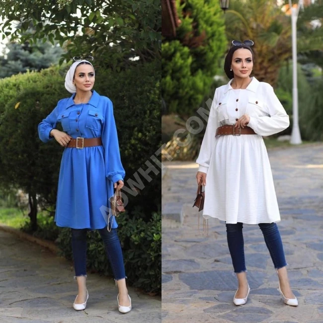 تونيك نسائي مميز للمحجبات