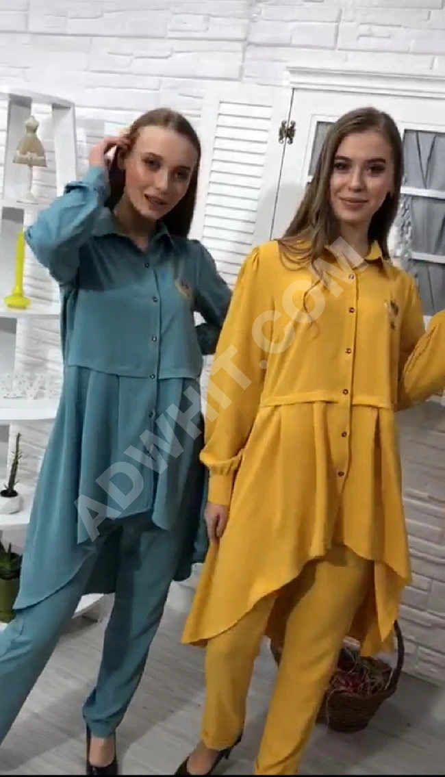 طقم نسائي مناسب للحجاب