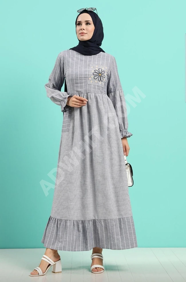 فستان نسائي مناسب للمحجبات