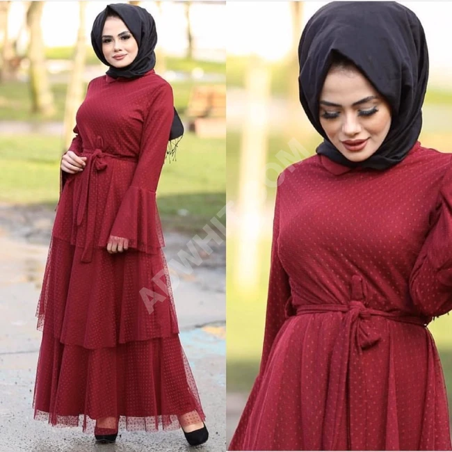 فستان نسائي للمحجبات