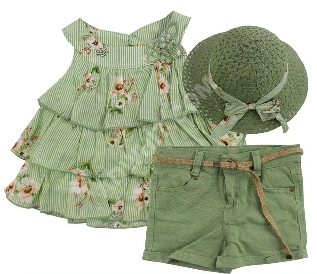 طقم بناتي ثلاث قطع