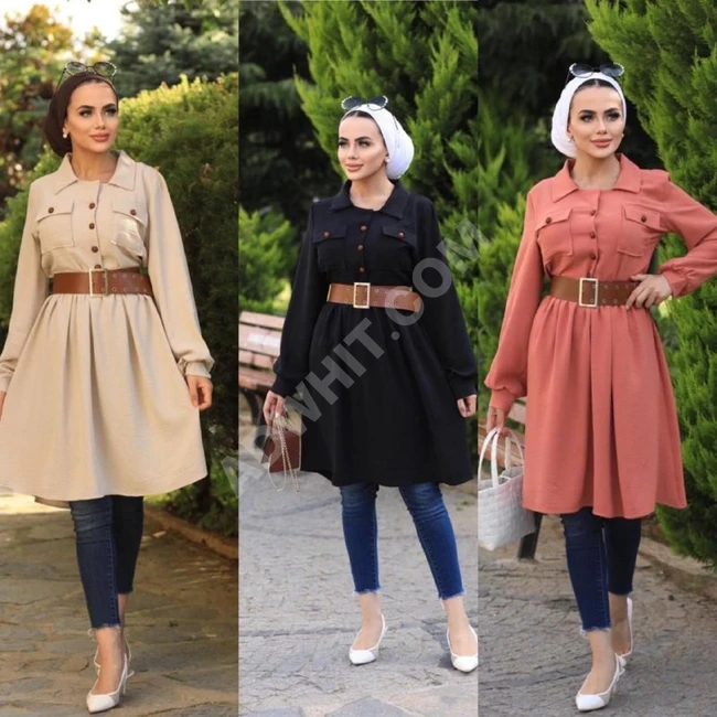 تونيك نسائي مميز للمحجبات